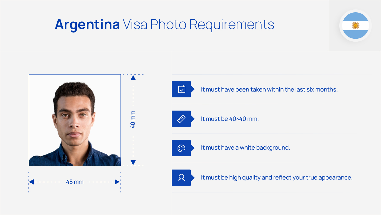 Argentina Visa Photo Requirements And Size   Ar 